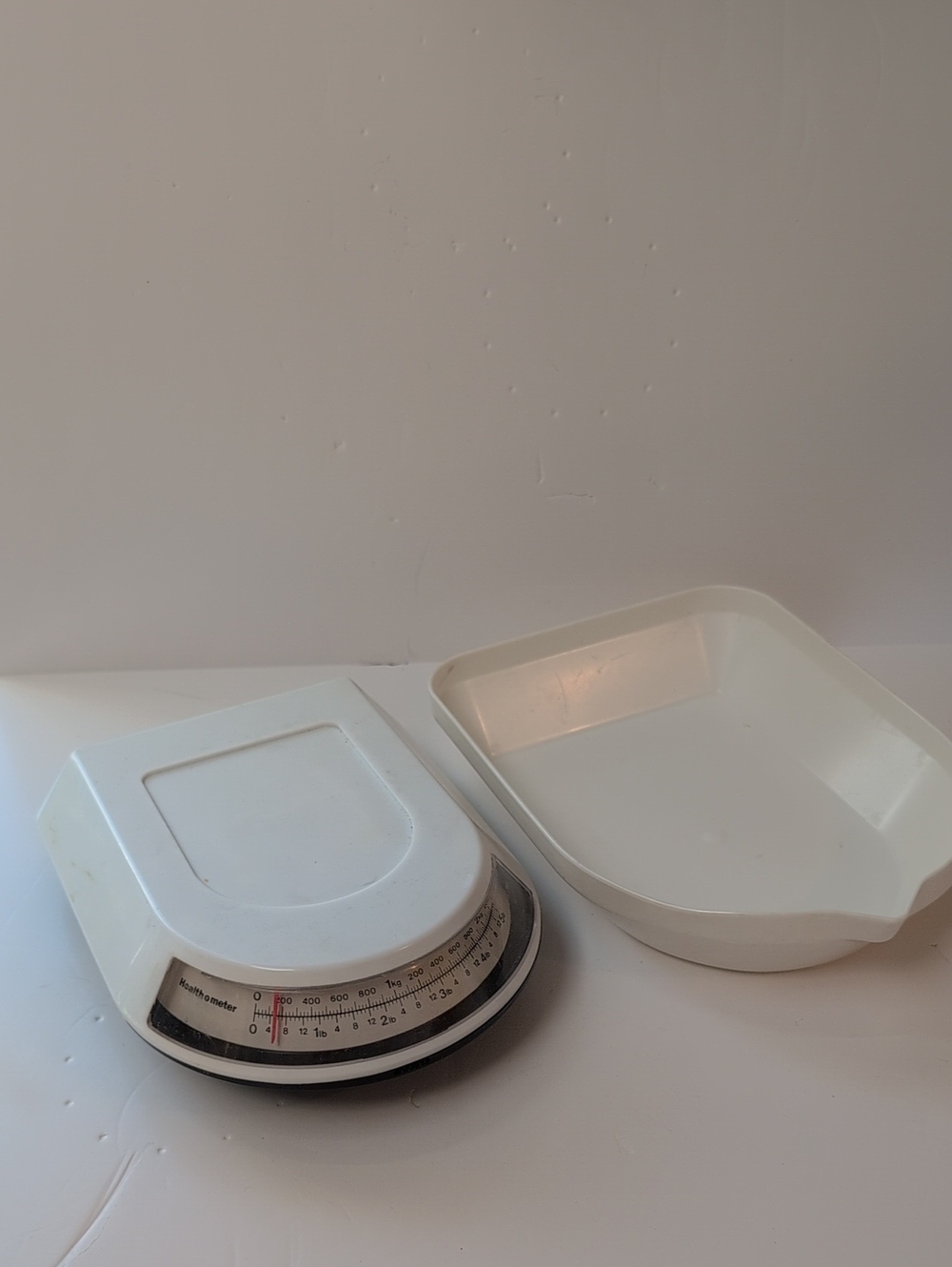 Vintage Scale With Tray/Cover
